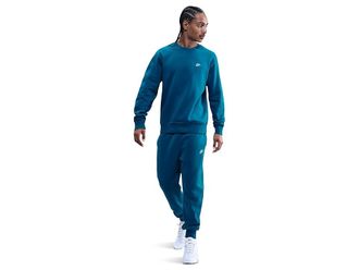 Nike Club Basket Ball Crew Mens Workout Green Abyss/White : 2XL, Cotton/Polyester