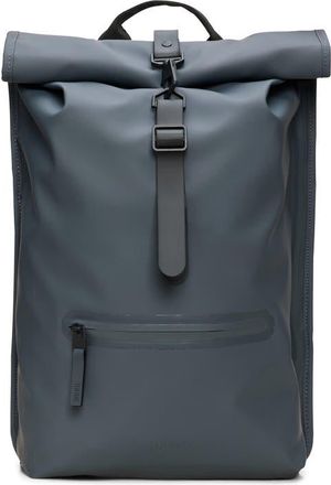 Rains Rolltop Waterproof Rucksack in Lagoon at Nordstrom