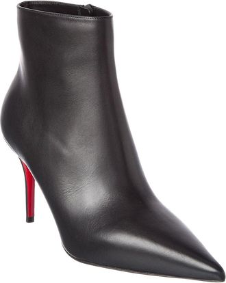 Christian Louboutin Miss Z 90 Leather Bootie
