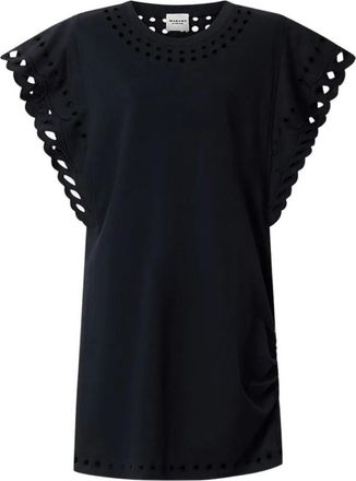 Isabel Marant Black Orlane Cotton Dress