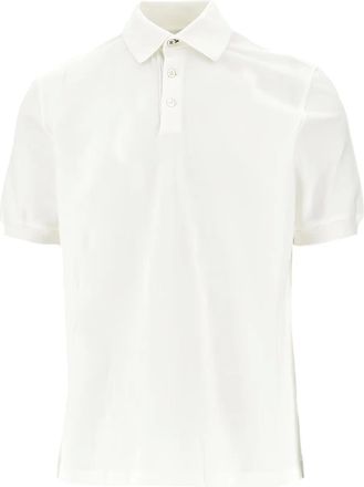 Brunello Cucinelli short-sleeve polo shirt - White
