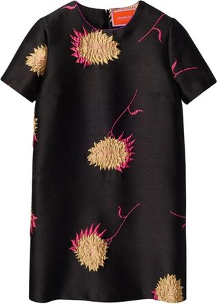La DoubleJ Mini Swing Jurk - Dames - Korte kleedjes - Zwart - XL - Kleedjes