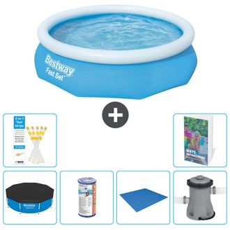 Bestway Piscina Bestway Fast Set Redonda - 305x76 Cm - 7-piezas S167