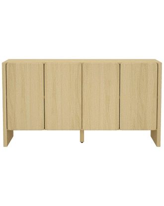 Manhattan Comfort Linda Modern 60in Sideboard (4-Shelf)