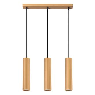 OEM L&aacute;mpara Colgante &Aacute;mbar 3 Gu10 Oro Alu Lumilo 15.603.56
