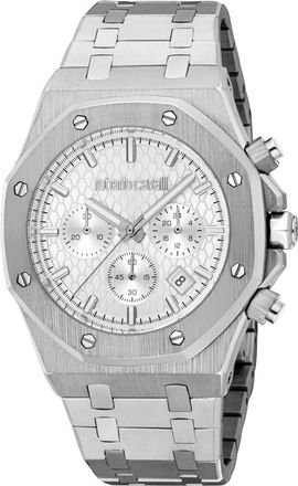 Roberto Cavalli Ottago Silver-tone Dial Mens Watch RC5G161M0045