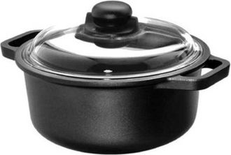 Risoli Cazuela De 2 Asas Con Tapa De 20 Cm Para Inducci&oacute;n Risoli
