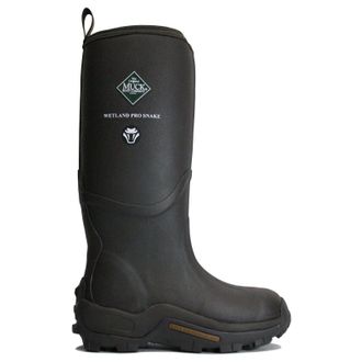 The Original Muck Boot Company Wetland Pro Snake Rubber Unisex Calf Length Boots - Brown - Size:UK 11