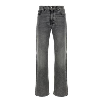 Haikure Grijze Denim Jeans - Dames - Regular Fit Jeans - Grijs - W28 - Denim - Jeans