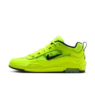 Nike Mens Air Max Ishod Premium Skate Shoes in Yellow | IB6212-701