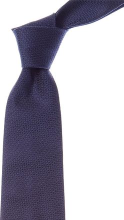 Etro Navy Silk Tie