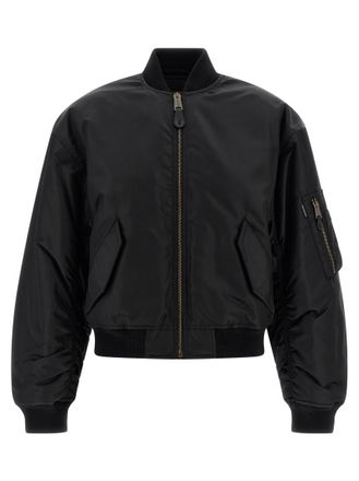 Balenciaga Black Bomber Jacket