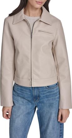 Levi's Faux Leather Jacket in Chateau Grey at Nordstrom, Size X-Large