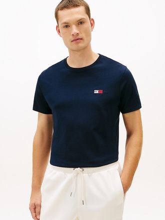 Tommy Hilfiger Mens Flag Graphic Logo T-Shirt - Navy - XXL