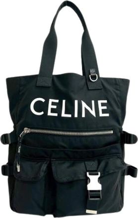 Celine Pre-owned Tote Bags, female, Black, Size: ONE SIZE Pre-owned Vintage Tote Bag