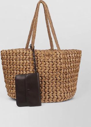 The Row estelle tote bag dual handles pouch