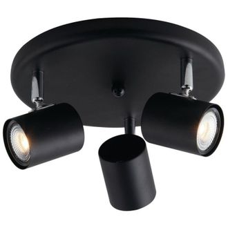 Fan Europe Fan Europe Zero - Foco De Techo Triple De Techo, Negro, Gu10
