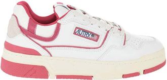 Autry Pink Low-Top Sneakers