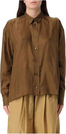 Maliparmi Mujer, Blusas y Camisas, Marrón, Talla: S