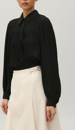 Claudie Pierlot Chemisier pliss&eacute;