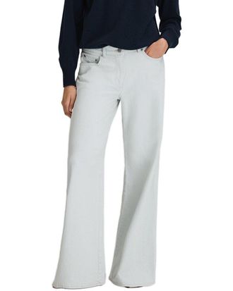 Reiss Maize Side Detail Flare Jean