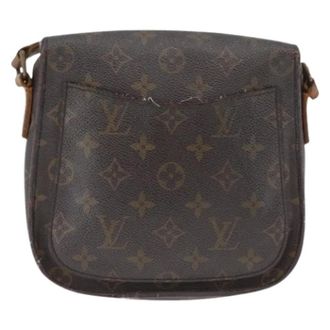 Louis Vuitton Pre-owned Cross Body Bags, female, Brown, Size: ONE SIZE Pre-owned Saint Cloud MM Shoulder Bag