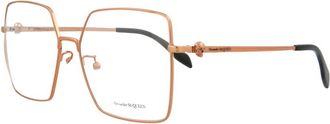 Alexander McQueen Alexander Mcqueen Womens Am0276o 57Mm Optical Frames