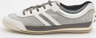 Tod's Tods Multicolor Fabric/leather And Suede Low Top Sneakers