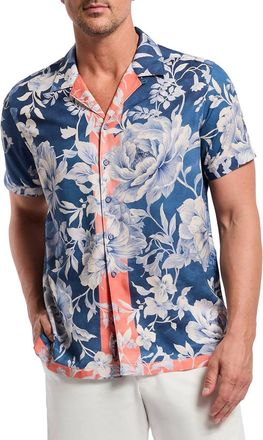 Robert Graham MenS Floral Button-Down Shirt In Blue