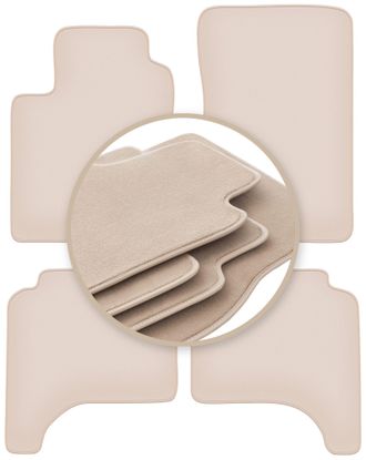OEM Alfombrillas Beige Premium Para: Suzuki Grand Vitara I Suv 1998-2005
