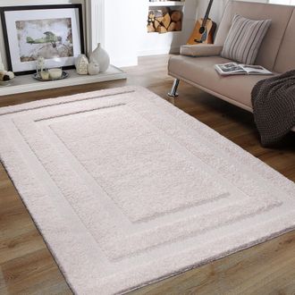 Sanat Hali Hochflor-Teppich »Luxus 3500« rechteckig 30 mm Höhe robuster Langflor, weich, Wohnzimmer, Schlafzimmer