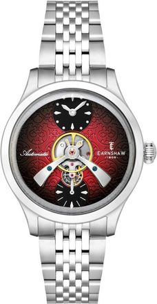 Earnshaw Dalton Red Dial Mens Watch ES-8318-55