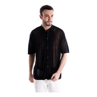 Paolo Pecora Polo Shirt - Heren - Vesten - Zwart - XL - Katoen - Truien & Vesten
