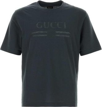 Gucci Dark Grey Logo T-Shirt