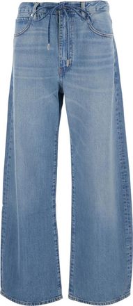 Frame Denim Light Blue Relaxed High Rise Jeans