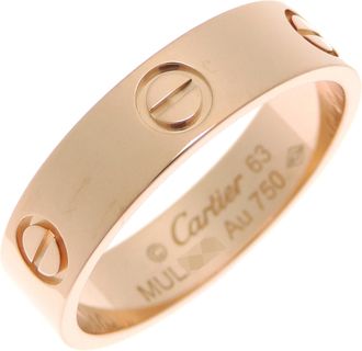 Cartier Pink Gold (18K) Band Ring (Pre-Owned)