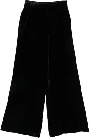 Rick Owens Wide Trousers - female - Rick Owens - Wide Trousers - Black - M - Trousers