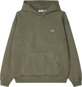 Obey Hombre, Sudaderas, Verde, Talla: M