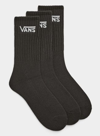 Vans Mens Classic ribbed socks 3-pack