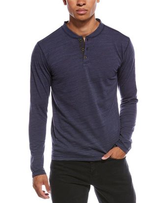 Vintage 1946 Burnout Slub Henley Shirt