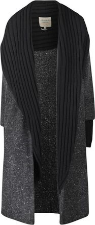 Alessia Santi Single-Breasted Coats, female, Black, XS, Belted Coats