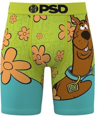 PSD Mens Graphic Briefs - Green/Orange/Teal Size XL