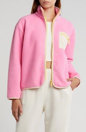 Florence By Mills High Pile Fleece Jacket in Aurora at Nordstrom Rack, Size Xx-Small