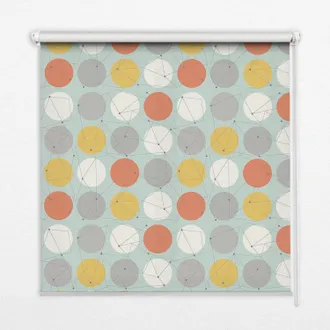 Tulup Tenda A Rullo Interna Per Finestra - Tenda Filtrante Luce - Tenda Privacy - Tenda Decorativa Rettangolare - Rullo Per Interni - (90 Cm X 180 Cm) - Pun