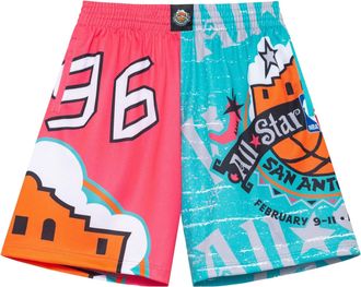 Mitchell & Ness NBA x Jumbotron 3.0 Shorts All Star 1996 PSHR4984-ASG96PPPMTWH