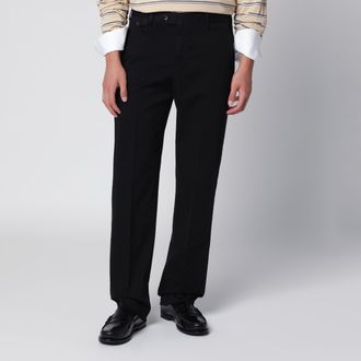 Pantaloni Torino Pantalone nero in cotone