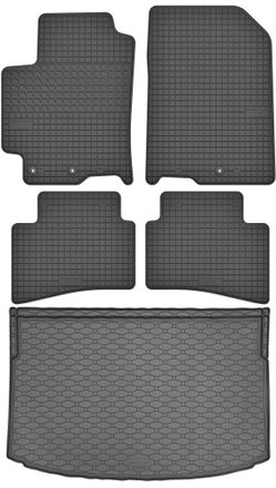 OEM Juego De Alfombrillas De Goma Para Coche Y Alfombrilla Para Maletero Para Kia Rio Iv Hatchback A Partir De 2017