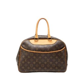 Louis Vuitton Pre-owned Handbags, female, Brown, Size: ONE SIZE Pre-owned Deauville Handbag