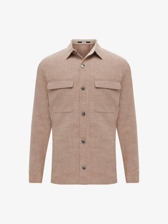 Gentiluomo Remo Shirtjacket | Oranje