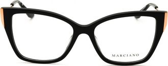 Guess GM0399 Cat-Eye Acetate Eyeglasses - Black